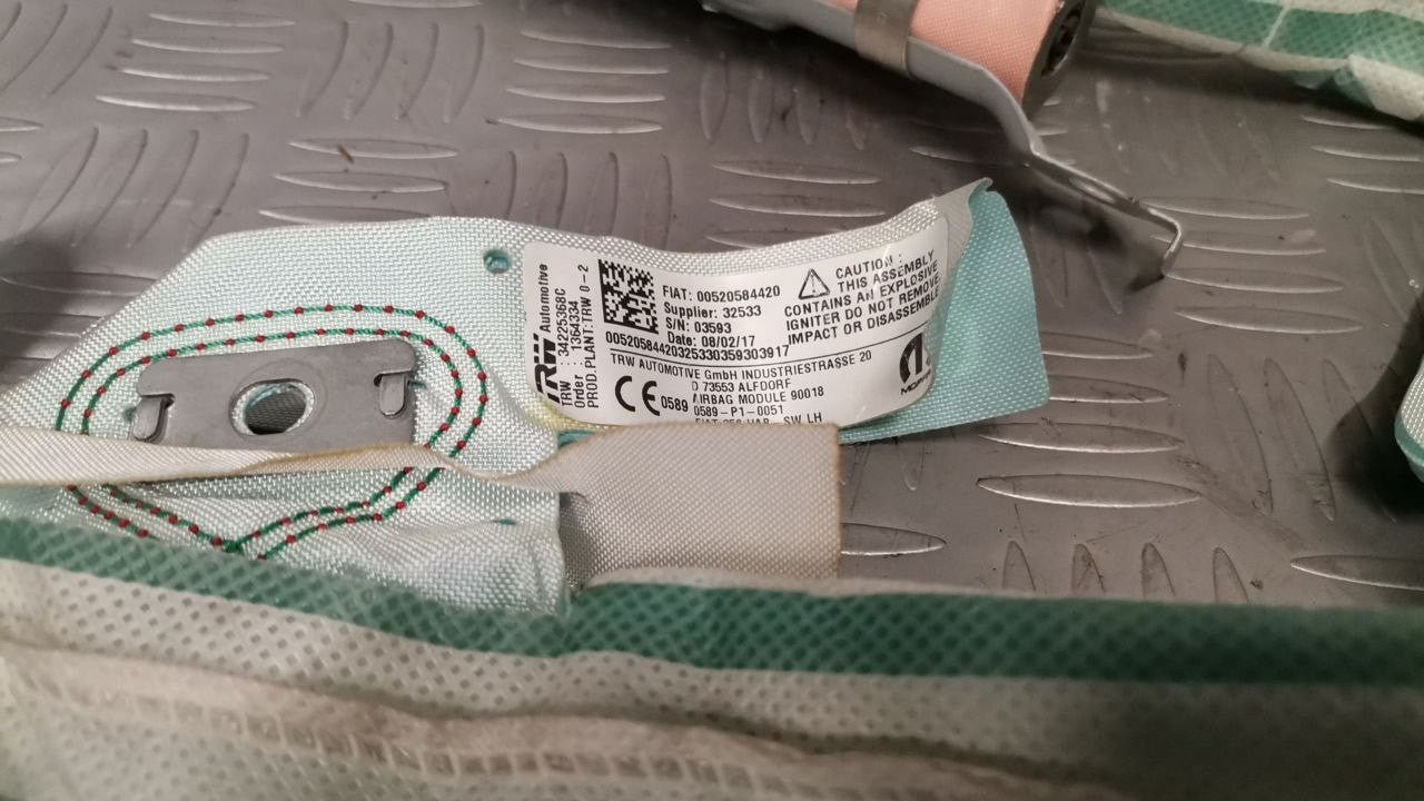 Airbag a tendina lato sinistro Fiat tipo Berlina 5p cod: 00520584420