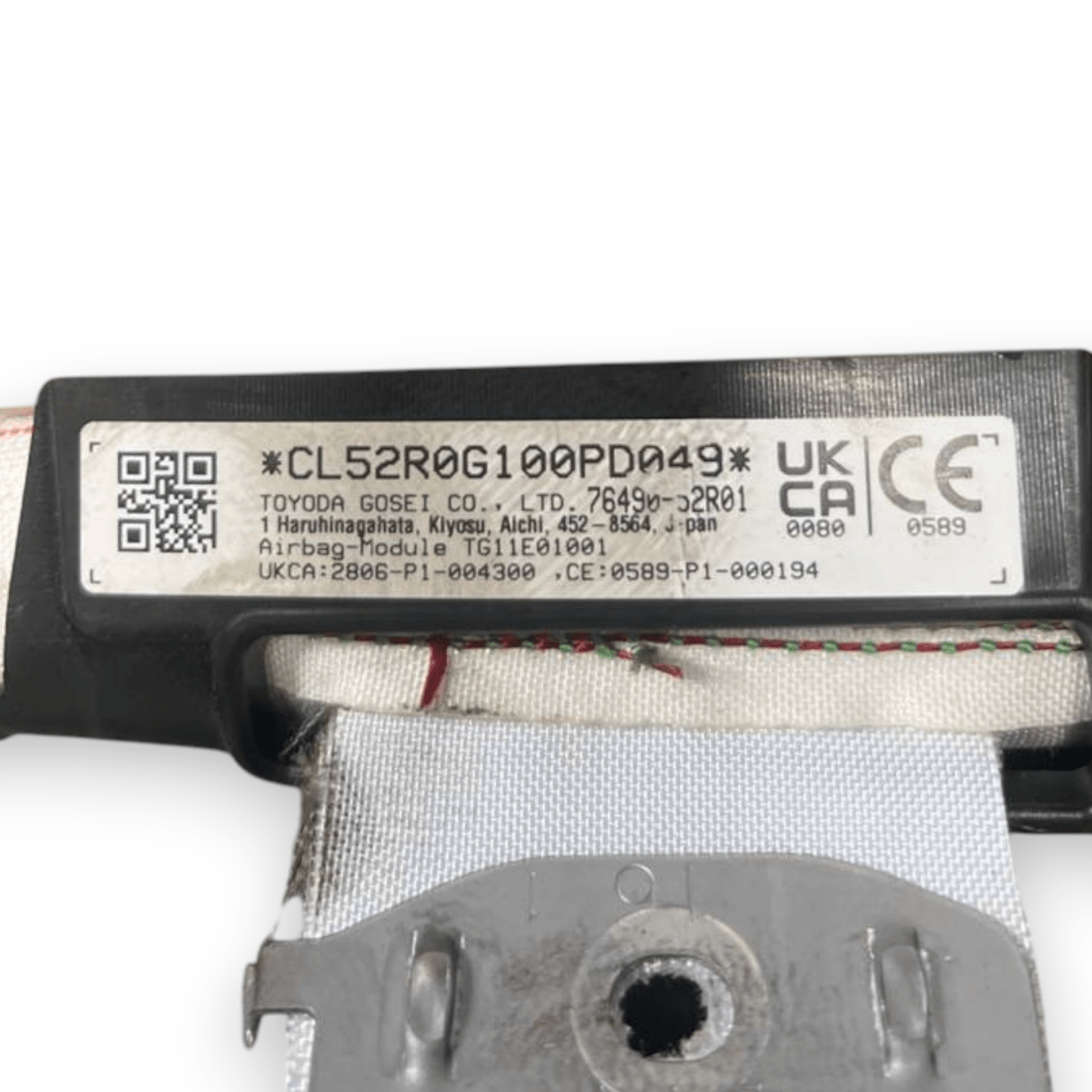 Airbag a Tendjna laterale sinistro (sx) Suzuki Swift VI (2017 al 2023) cod: 76490- 52R01