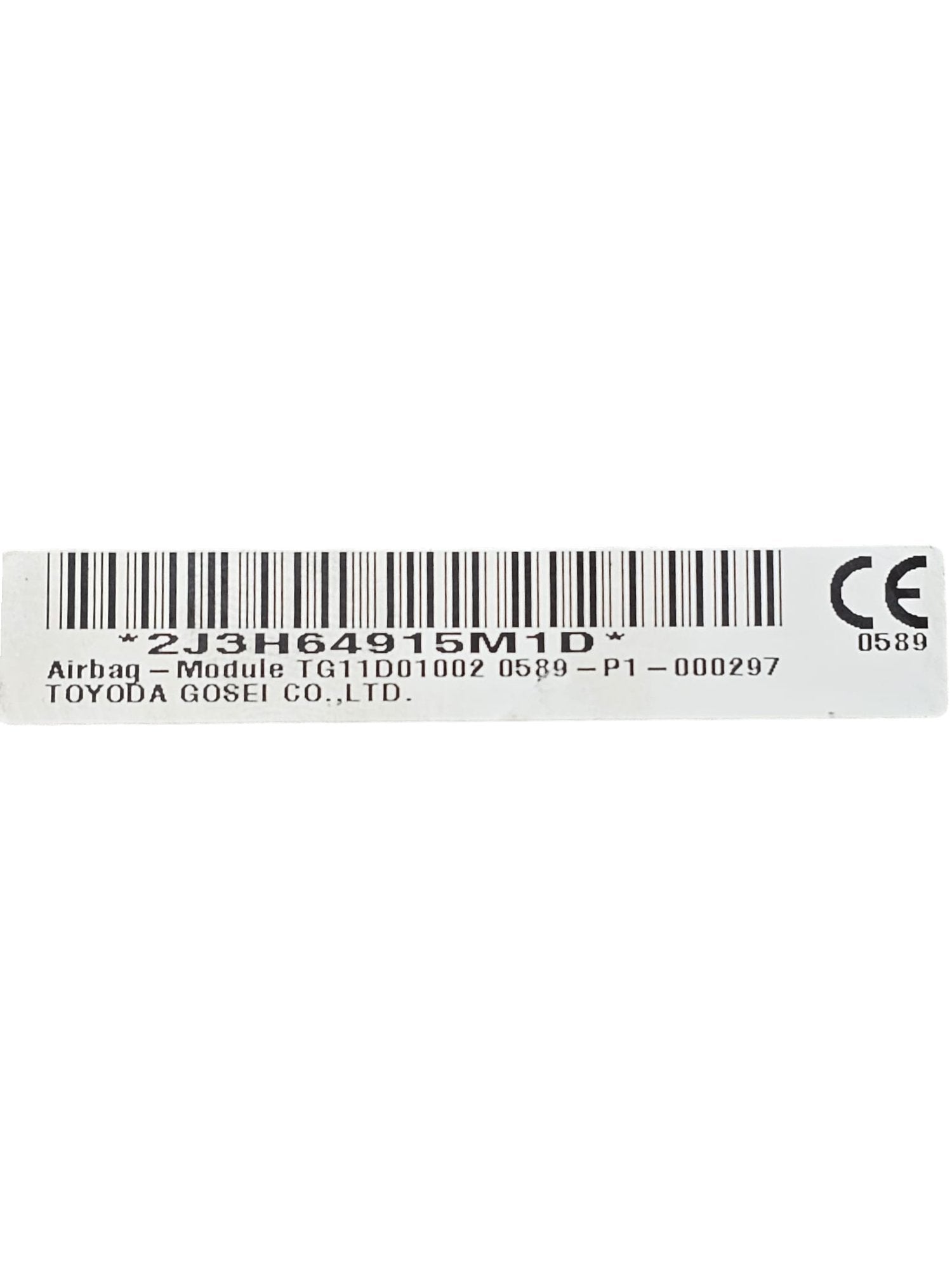Airbag Ginocchia Toyota Auris E180 (2012-2018) Cod:TG11D01002