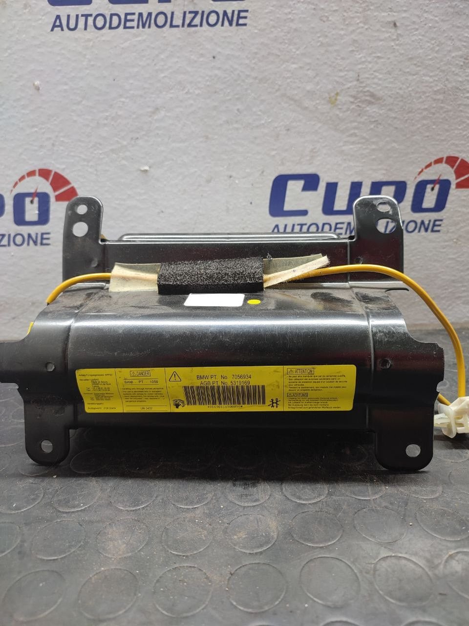Airbag Lato Passeggero Mini Cooper Mk1 r50 (2001) Cod:7056934