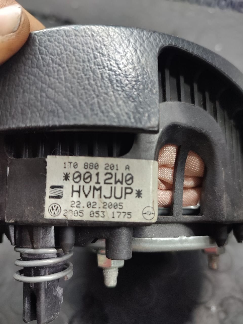 Airbag volante guidatore Volkswagen Polo 1.4 tdi ( 2006 ) cod 0012w0