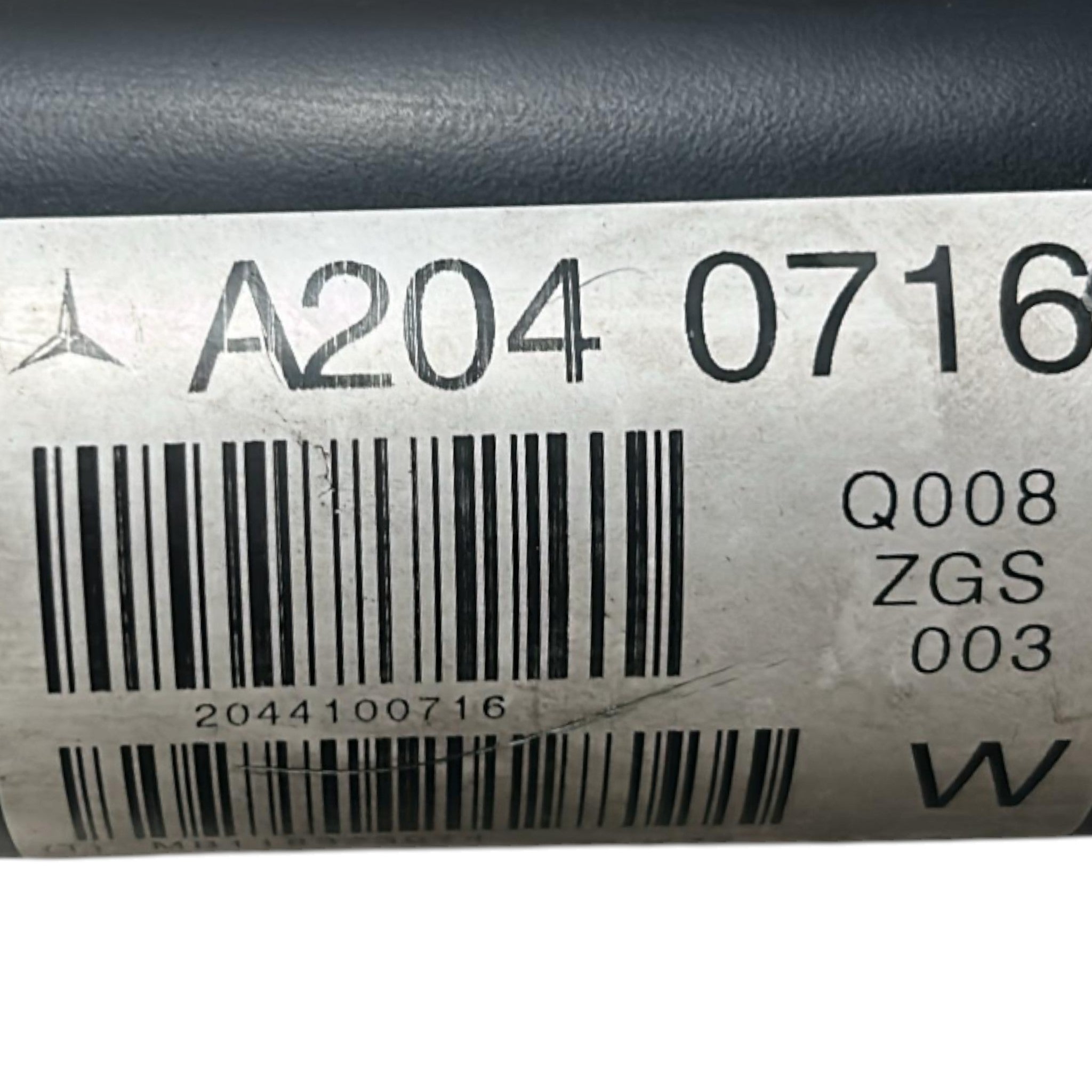 Albero Di Trasmissione Mercedes Benz Classe C (W204) cod.A2040716 2.2 Diesel (2007 > 2015) cod.A2044100716