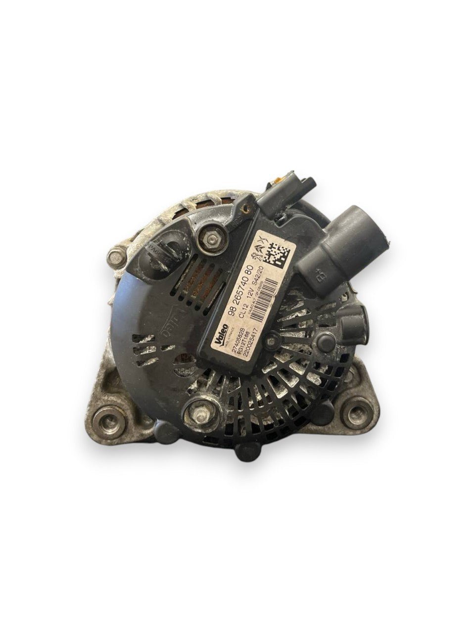 Alternatore Citroen C3 III / Peugeot 208 / Citroen C4 Grand SpaceTourer / Opel Crossland X / Opel Corsa F 1.2 Benzina (2016 al 2023) cod: 9826574080