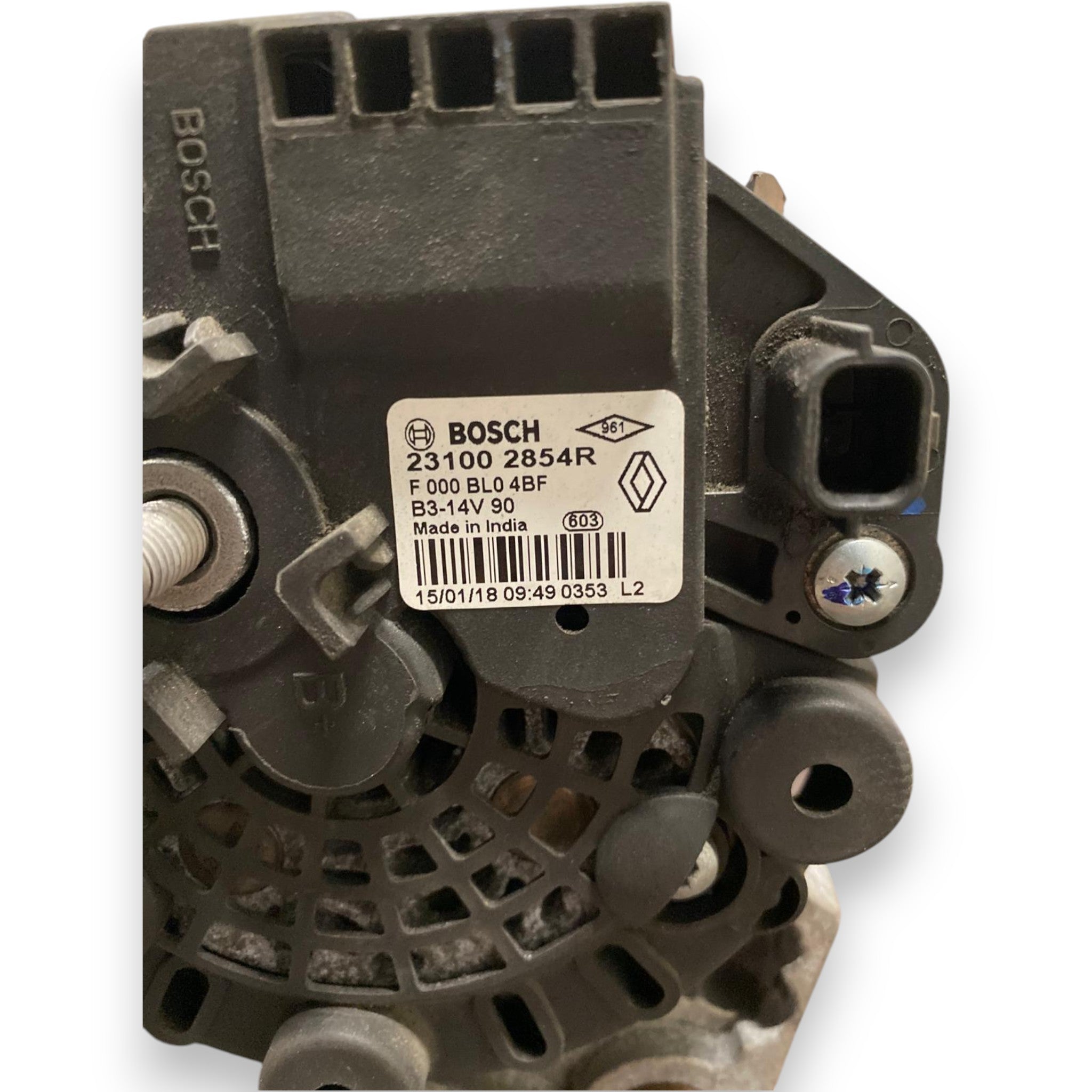 Alternatore Dacia Sandero Stepway 900 Benzina (2012-2020) Cod: 231002854R