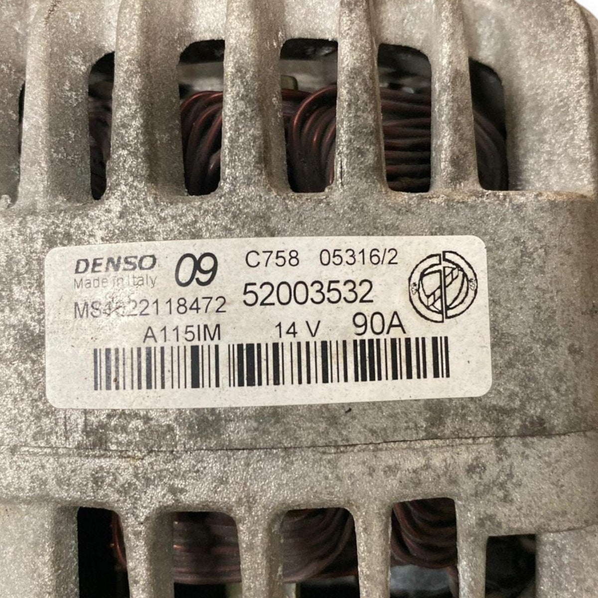Alternatore Fiat 500 1.2 Benzina (2007- ) Cod: 52003532