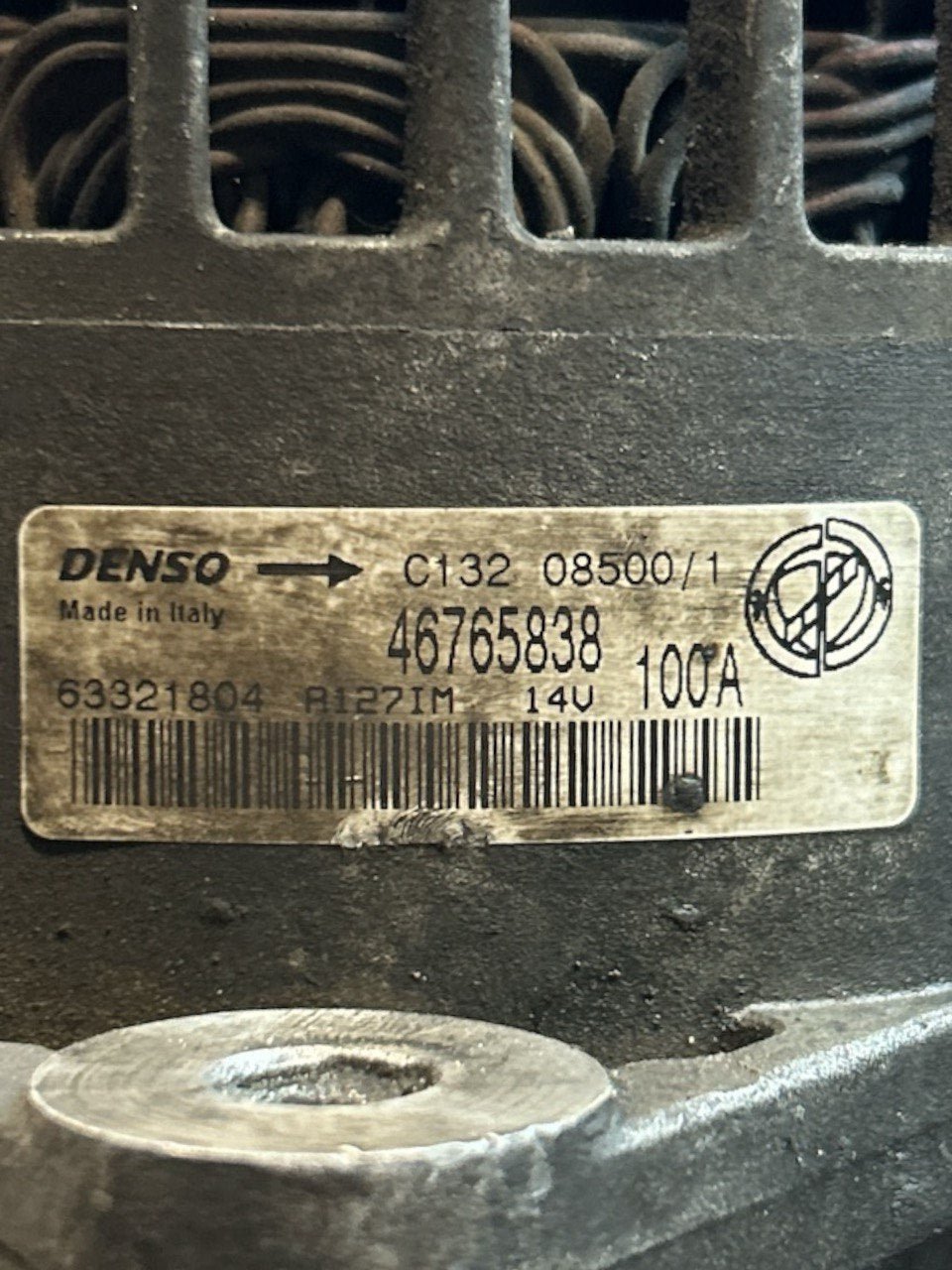 Alternatore Fiat Bravo 1.9 Diesel (2007 > 2014) cod.46765838