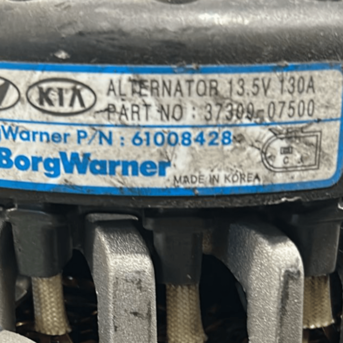Alternatore hyundai i20 bc3 1.2 benzina cod:37300-07500 (2020 >)