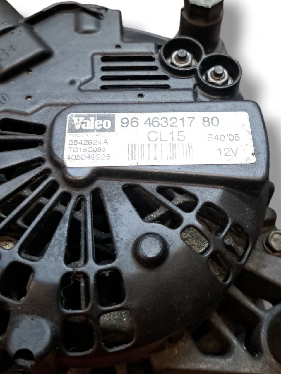 Alternatore Peugeot 207 / 307 / C3 / 206 1.6 hdi (2006-2009) COD:9646321780