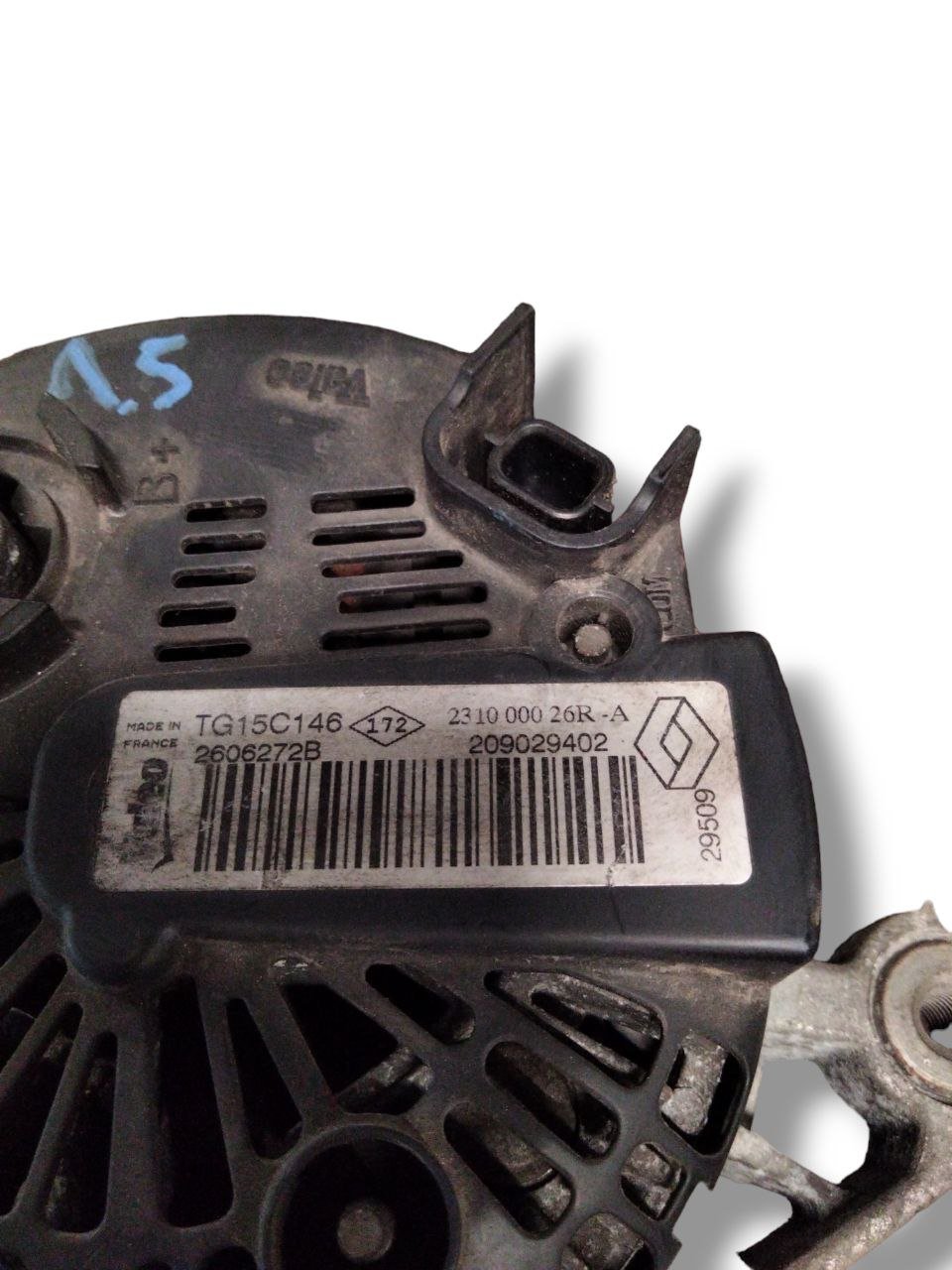 Alternatore Renault Megane 1.5 diesel (2008-2016) cod.231000026R-A