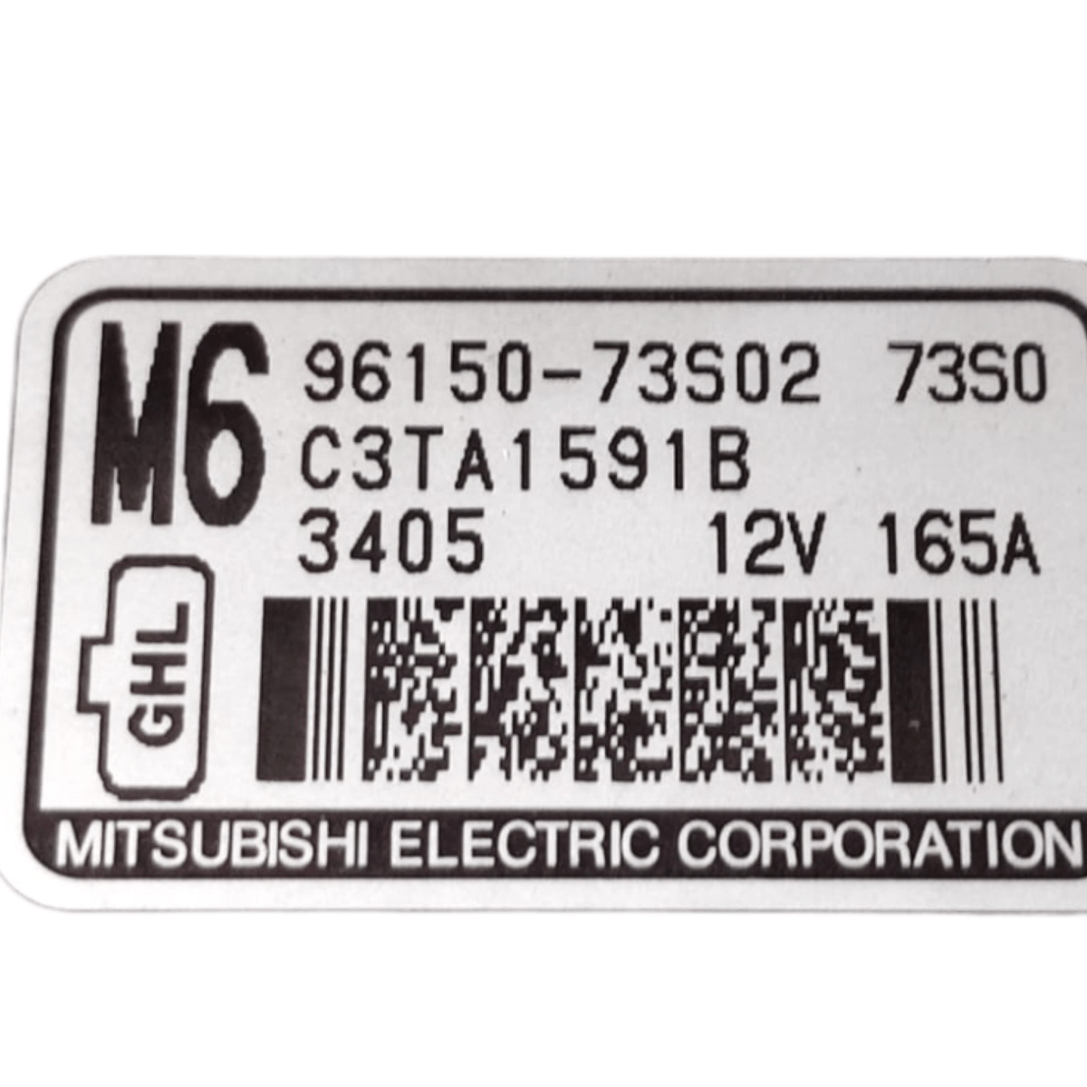 Alternatore Suzuki Swift VI 1.2 Benzina COD: 9615073S02 (2017-2024)