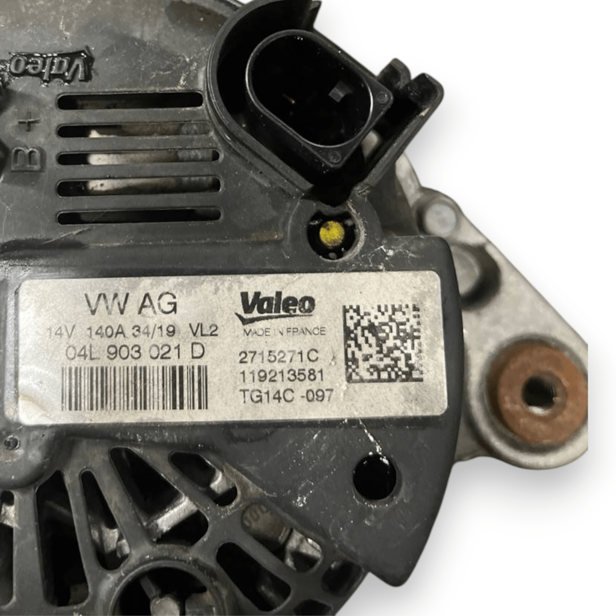 Alternatore Volkswagen T-Roc 2.0 Diesel (2017>) cod: 04L903021D