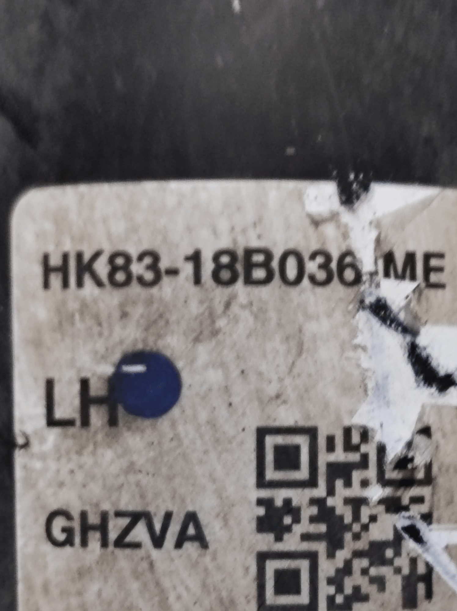 Ammortizzatore / Sospensione Anteriore Sinistro Jaguar F-Pace COD: HK8318B036ME (2016>)