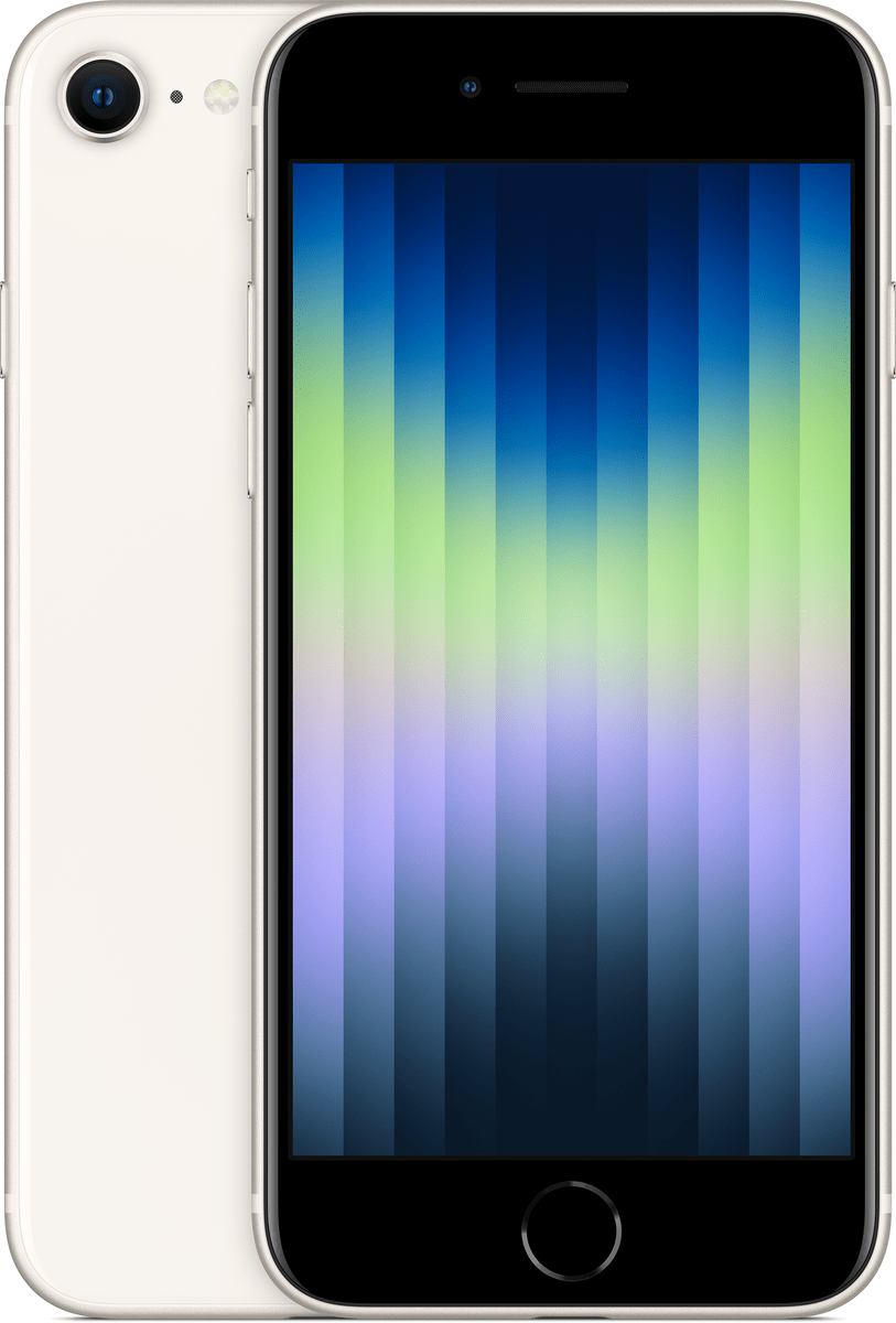 Apple iPhone SE 3 2022, 128 GB, Galassia, MMXK3QL/A (C)