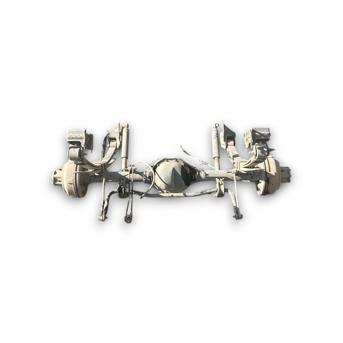 Assale / ponte posteriore (a tamburi) Ford Transit 2.2 diesel (2006 > 2014) + differenziale e balestre