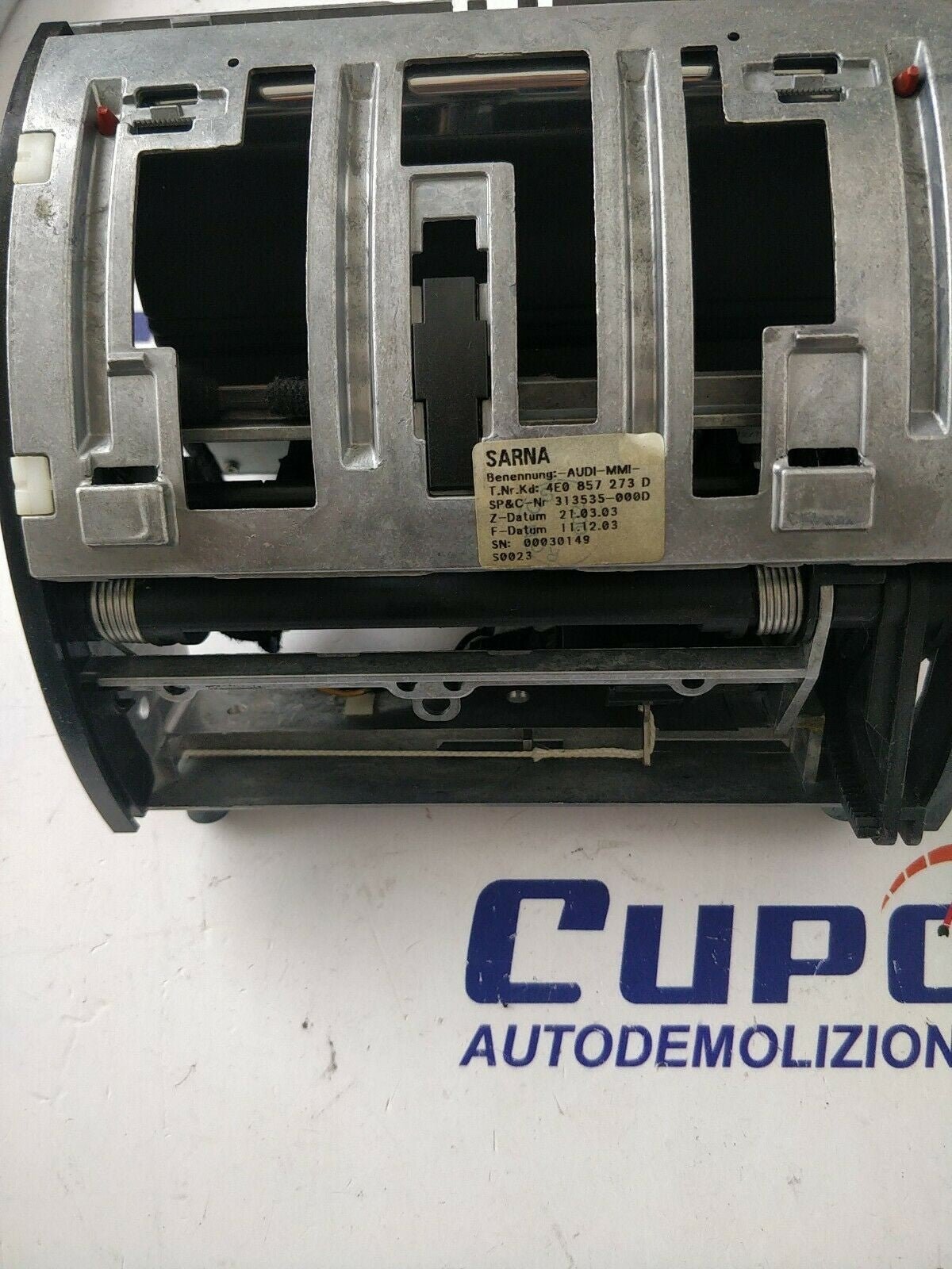 Display / schermo audi a8 ( d3 - 2003 - 2009 ) cod 4E0857273 - BIBA-RICAMBI