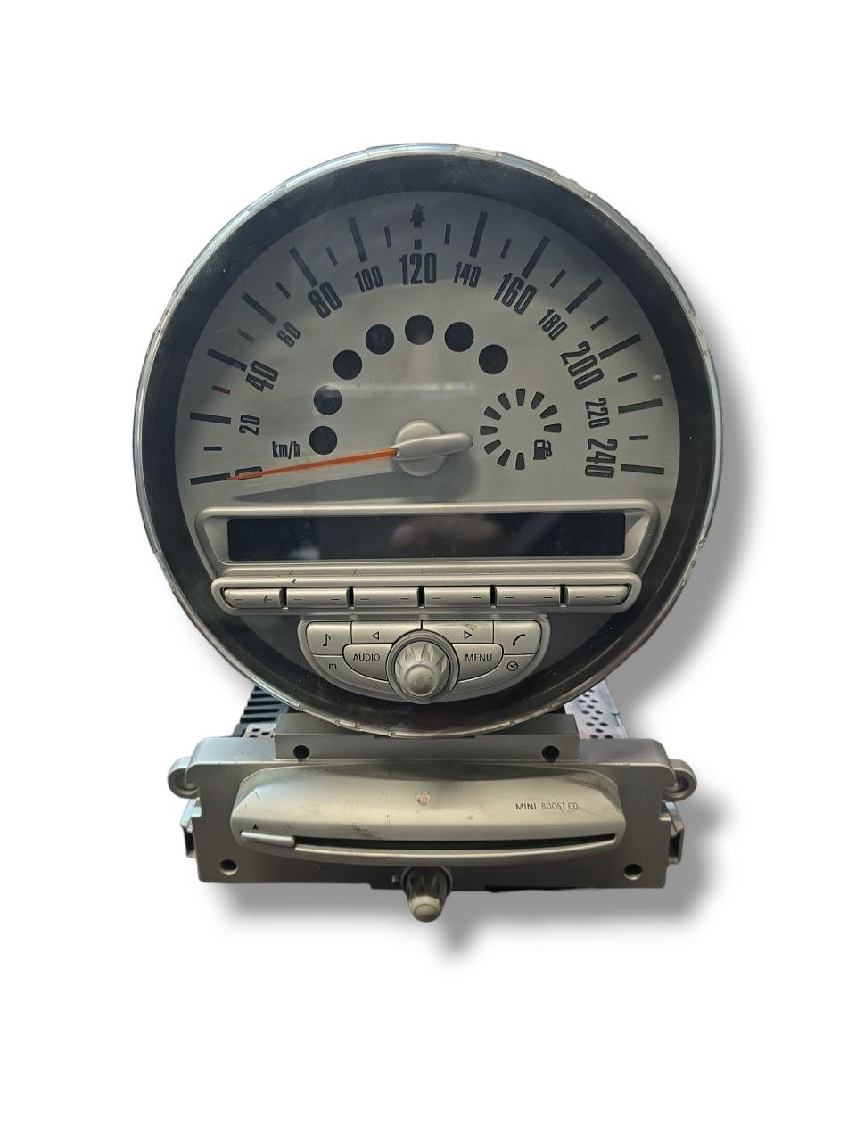 Autoradio / Stereo + Tachimetro / Contachilometri / Quadro Strumenti Mini Cooper 2°Serie ( 2008 - 2011 ) Cod : 3450803