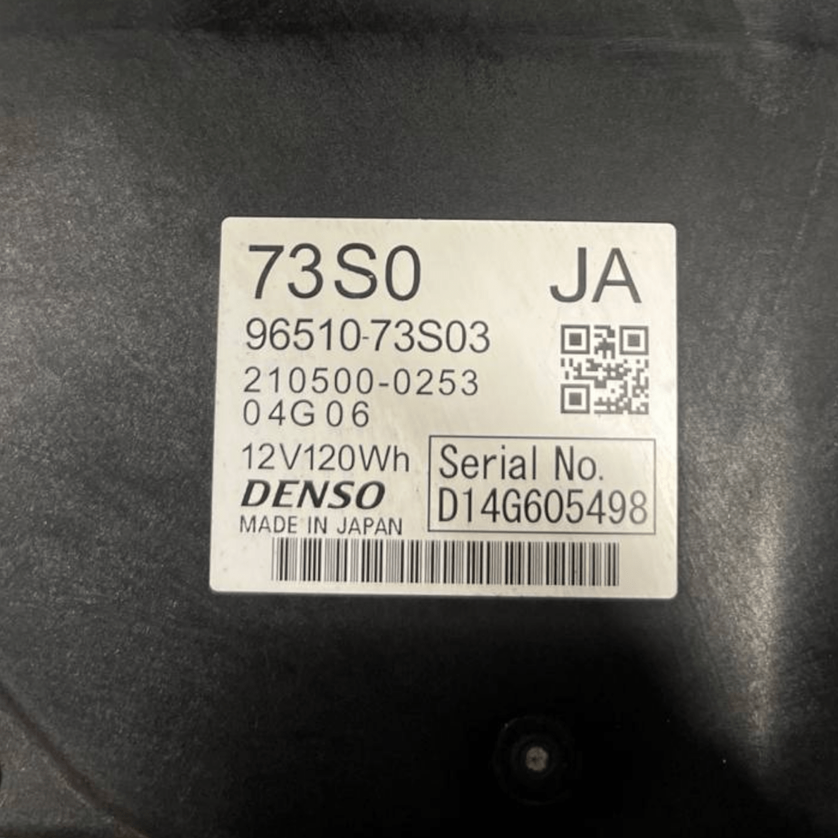 Batteria Ibrida Suzuki Swift VI 1.2 Benzina - Hybrid (2017 al 2023) cod: 96510-73S03