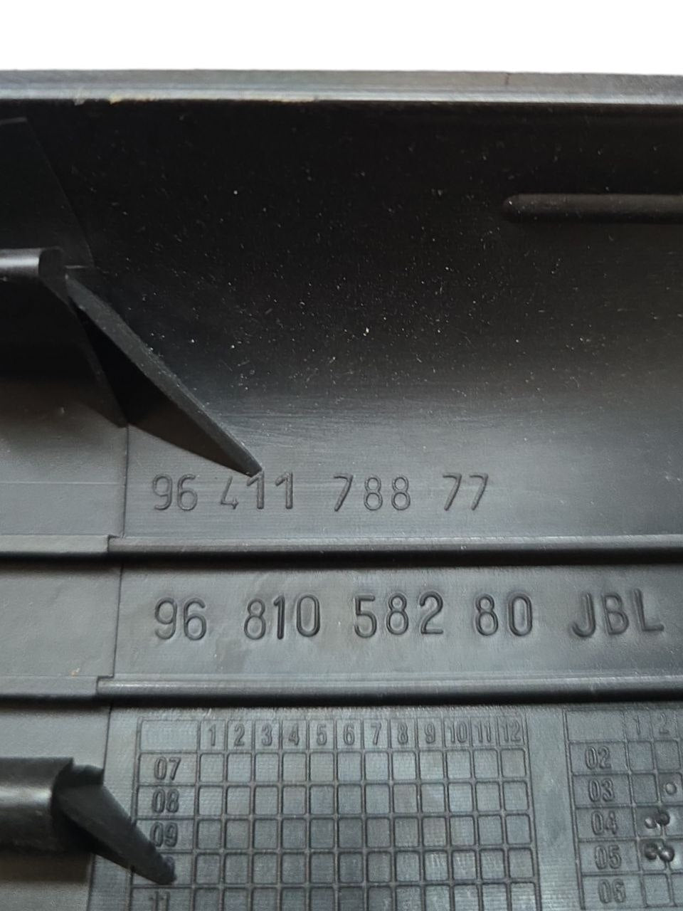 Battitacco Destro Peugeot 307 CC ( 2001 - 2005 ) Cod : 9641178877
