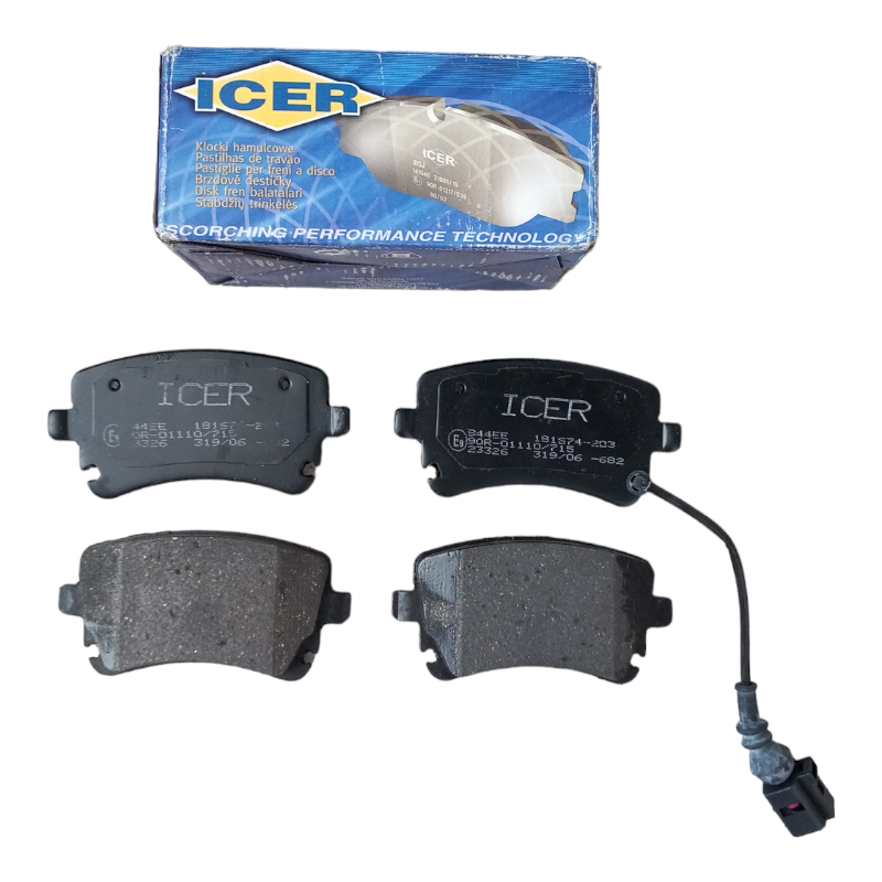 Pastiglie Freno Compatibili Per Bentley Continental (3W,394) | VW Phaeton (3D1) art.1014X BIBA-RICAMBI