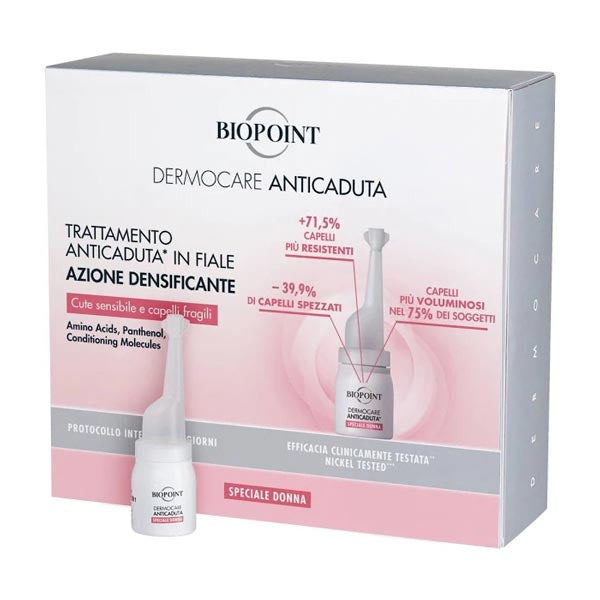 BIOPOINT DERMOCARE SPECIALE DONNA FIALE ANTICADUTA 20 X 6 ML - BIBA-RICAMBI