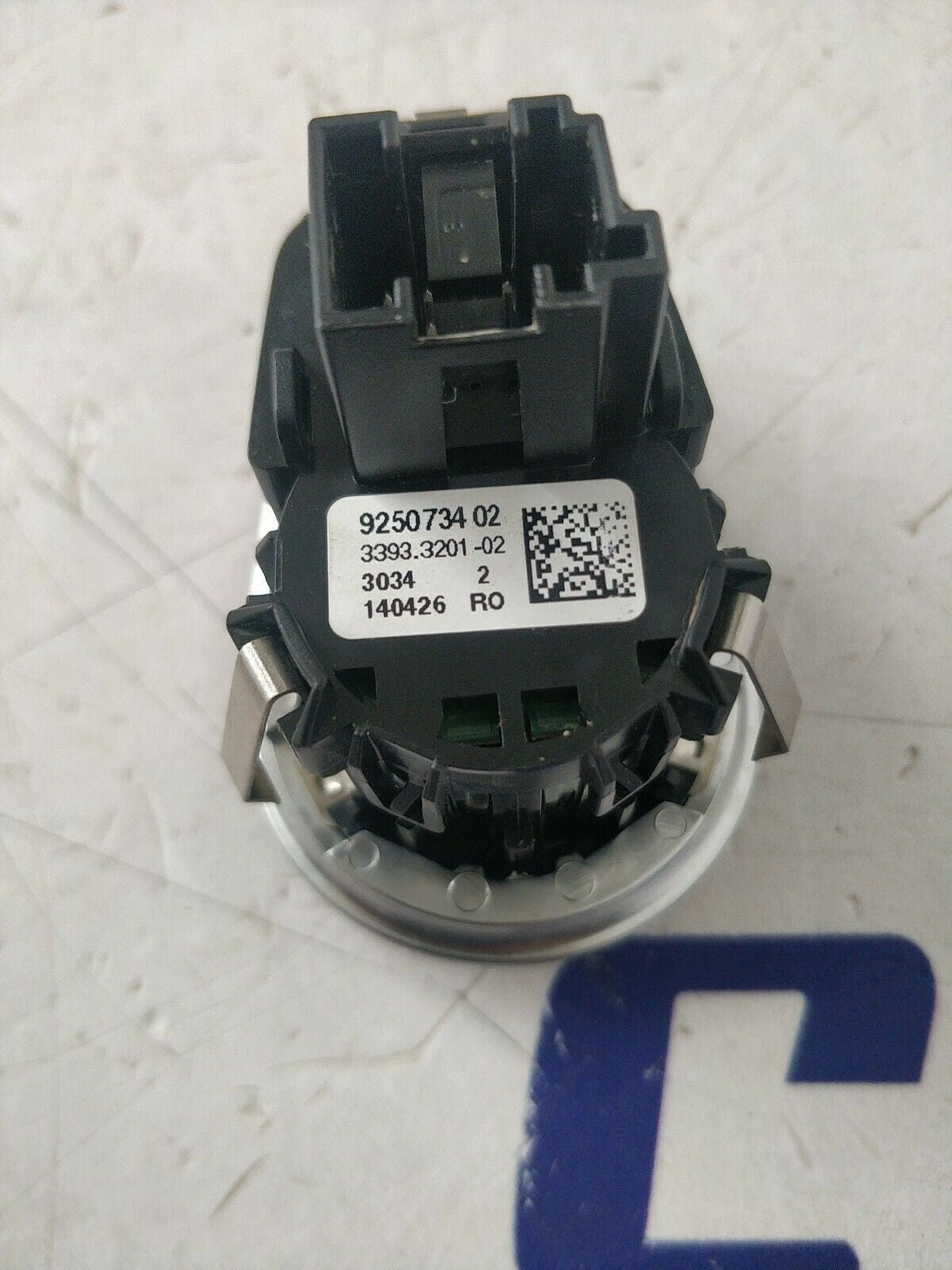 Bmw Serie 3 F30 F31 2011-18 Pulsante Start & Stop 9250734 02 Originale