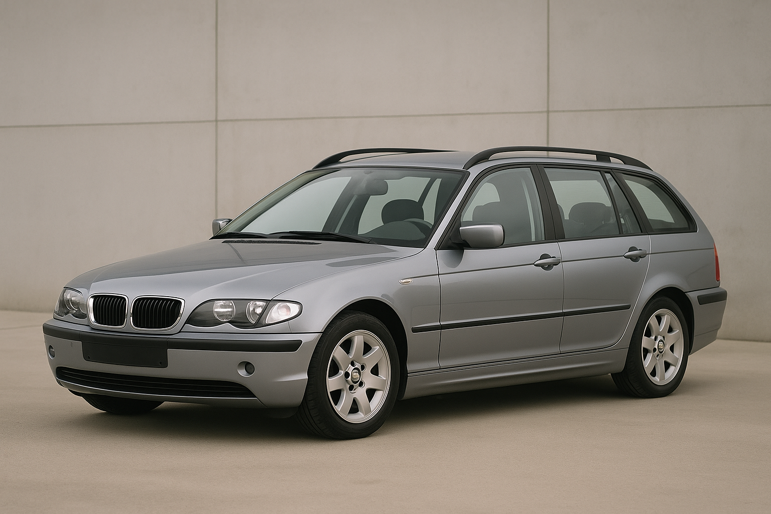 BMW SERIE 3 TOURING E46 DEL 2002 SENZA LOGO