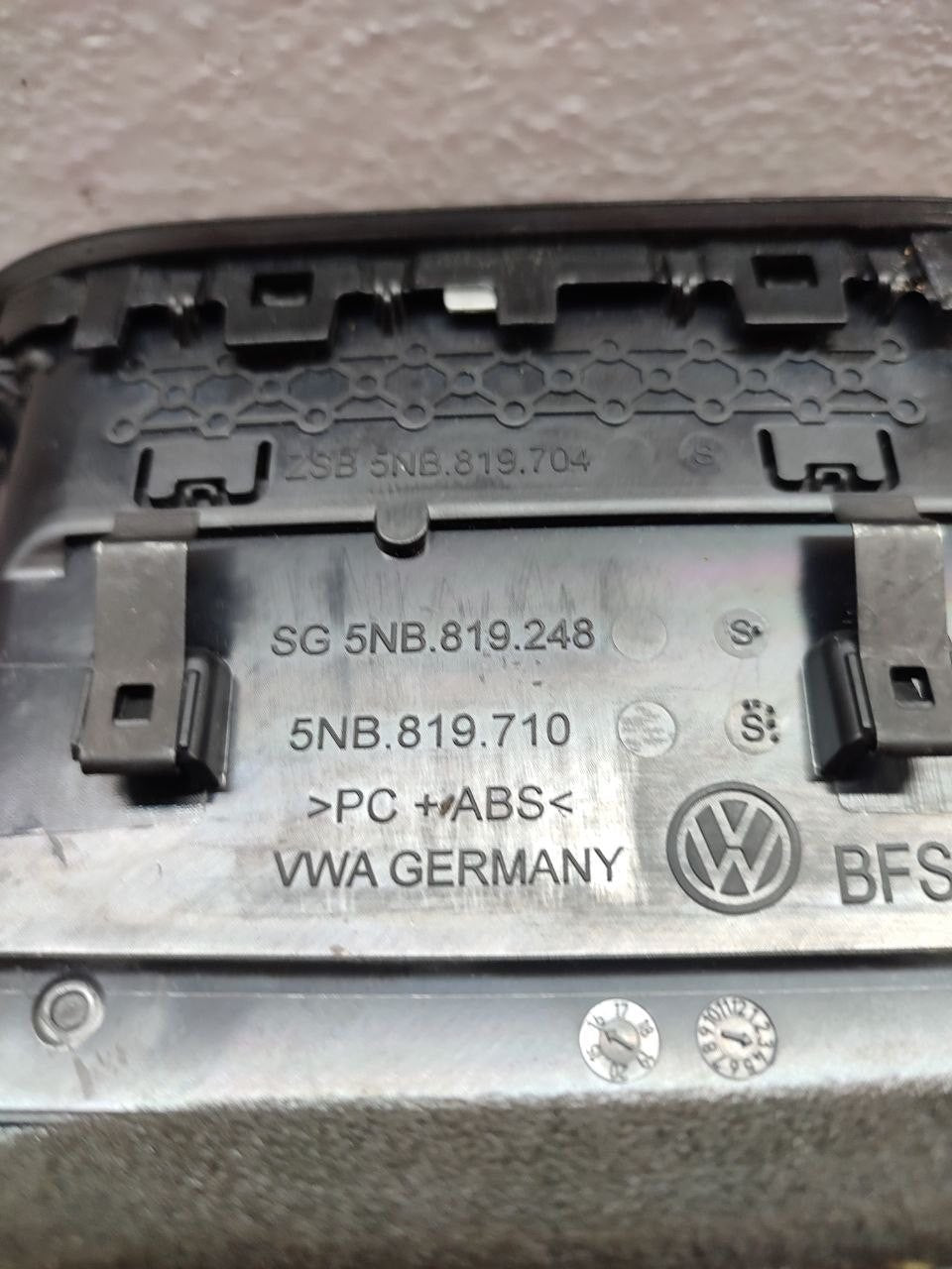 Bocchetta Aerazione Cruscotto Lato Destro VOLKSWAGEN TIGUAN (2016) Cod:5NB819704 EVO