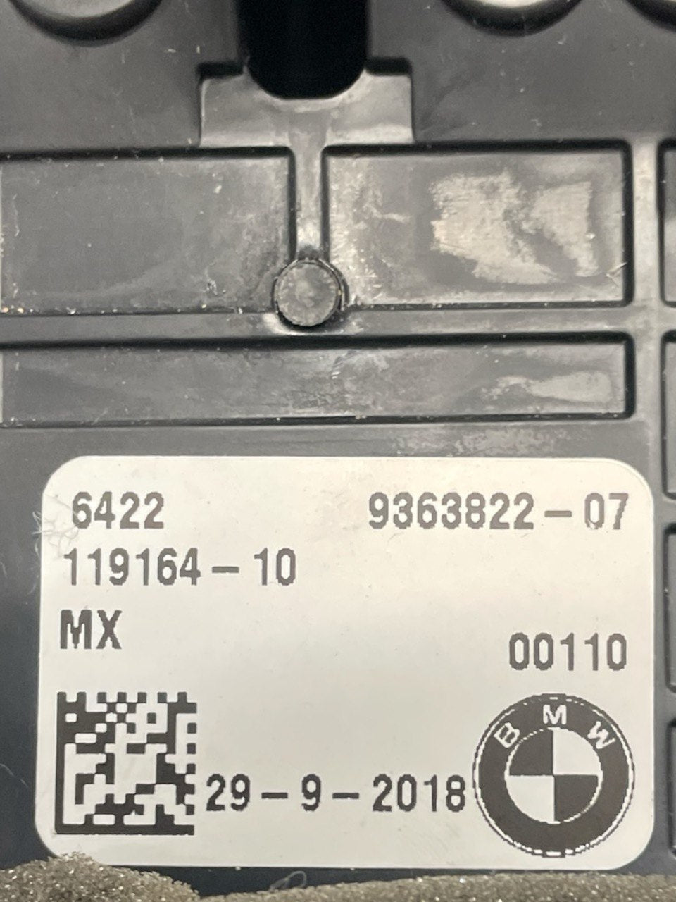 Bocchetta Aria Condizionata Centrale cod:9363822 BMW X3 (G01) (2017>) + Comandi Clima