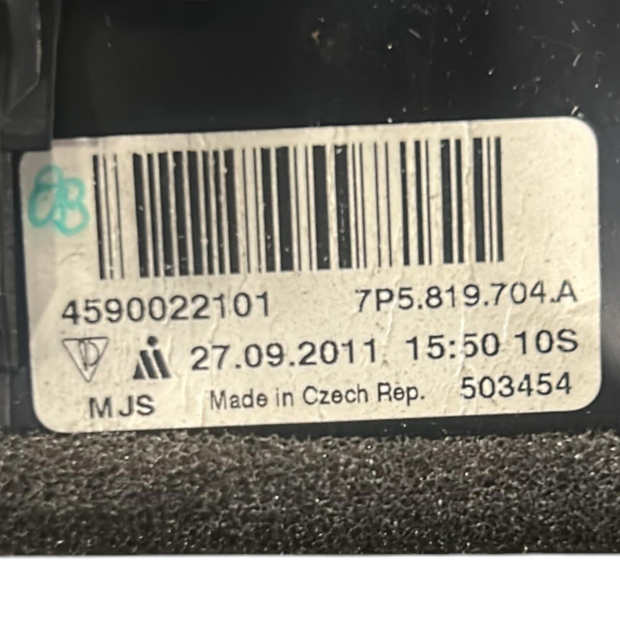 Bocchetta Aria Cruscotto Destra Porsche Cayenne (92A) cod.7P5819704A (2010 > 2017)