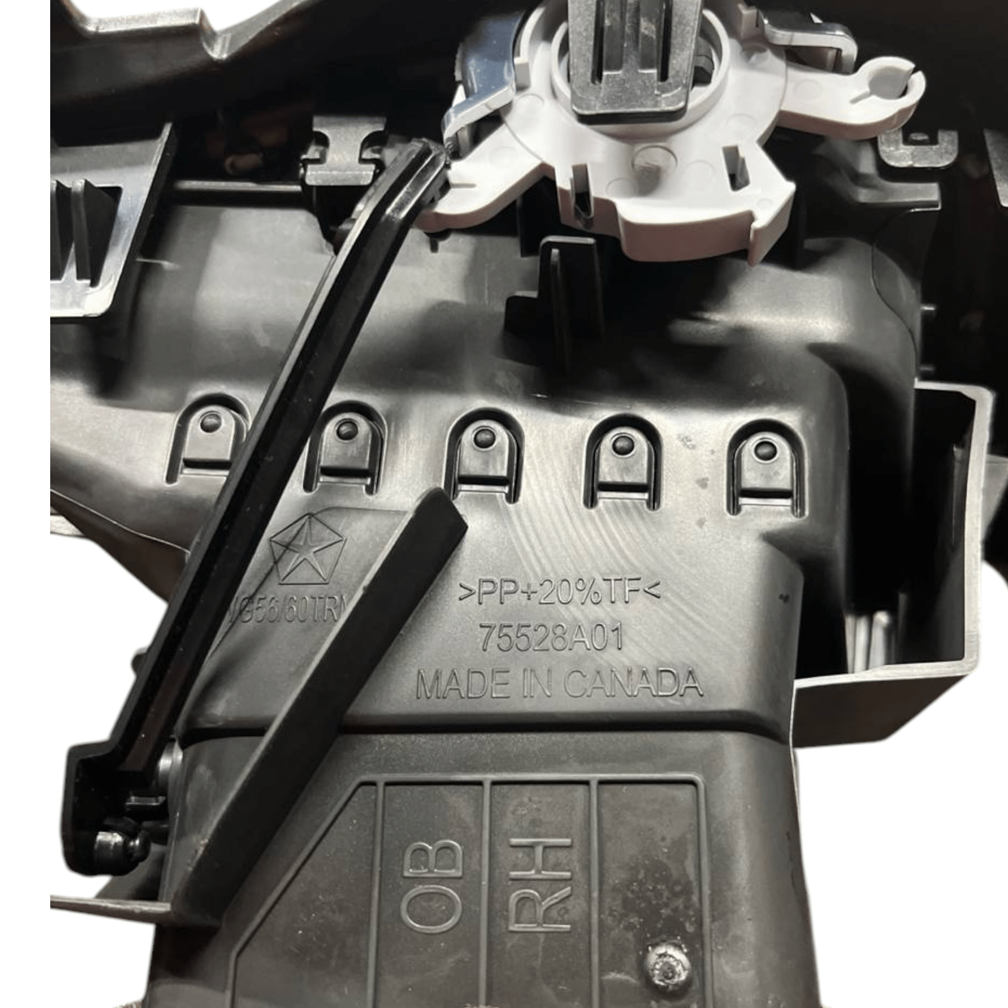 Bocchetta aria cruscotto lato passeggero Jeep Cherokee KL cod.75528A01 (2013-2023)