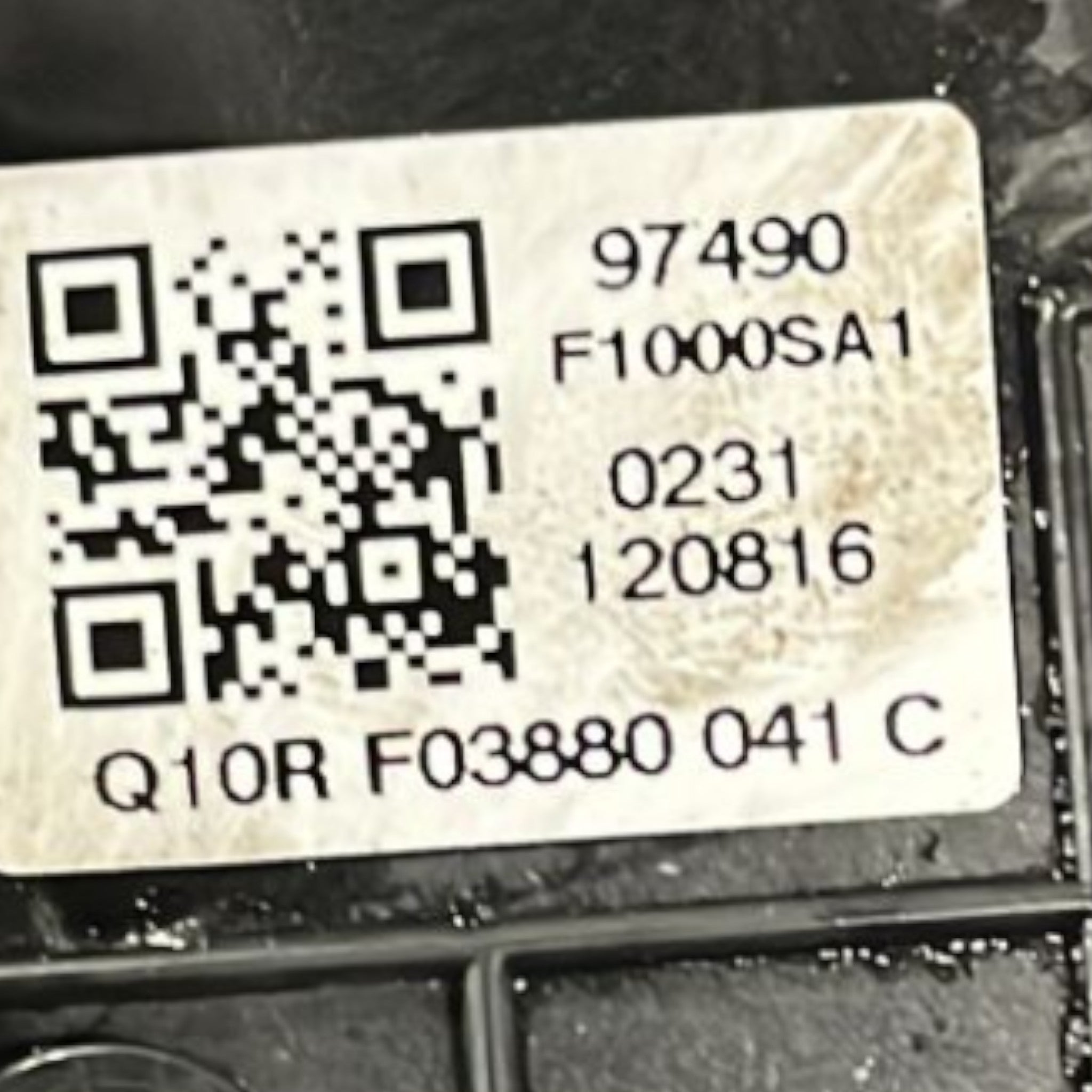Bocchetta Aria Destra Kia Sportage cod:F1000SA1 (2016 >2021)