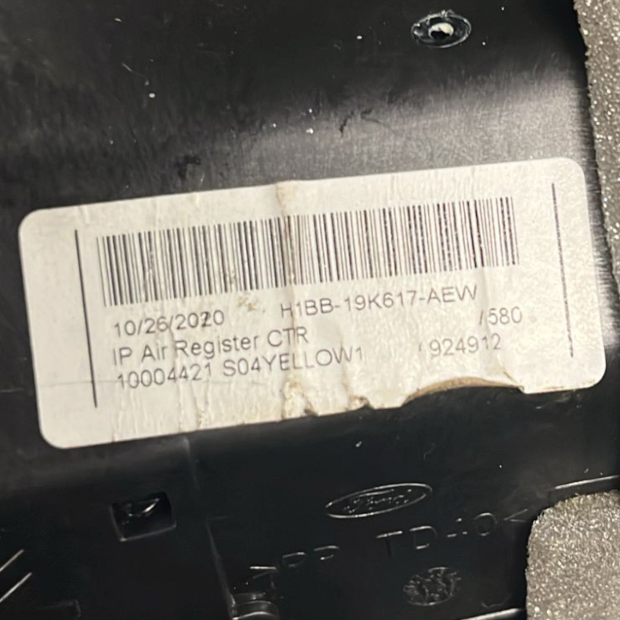 Bocchette Aria Centrale Ford Puma cod:H1BB-19K617-AEW (2019 >)