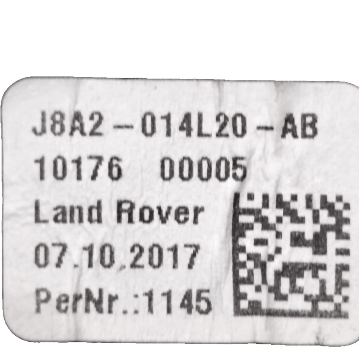 Bocchette aria centrale range rover velar cod: j8a2014l20ab (2017-)