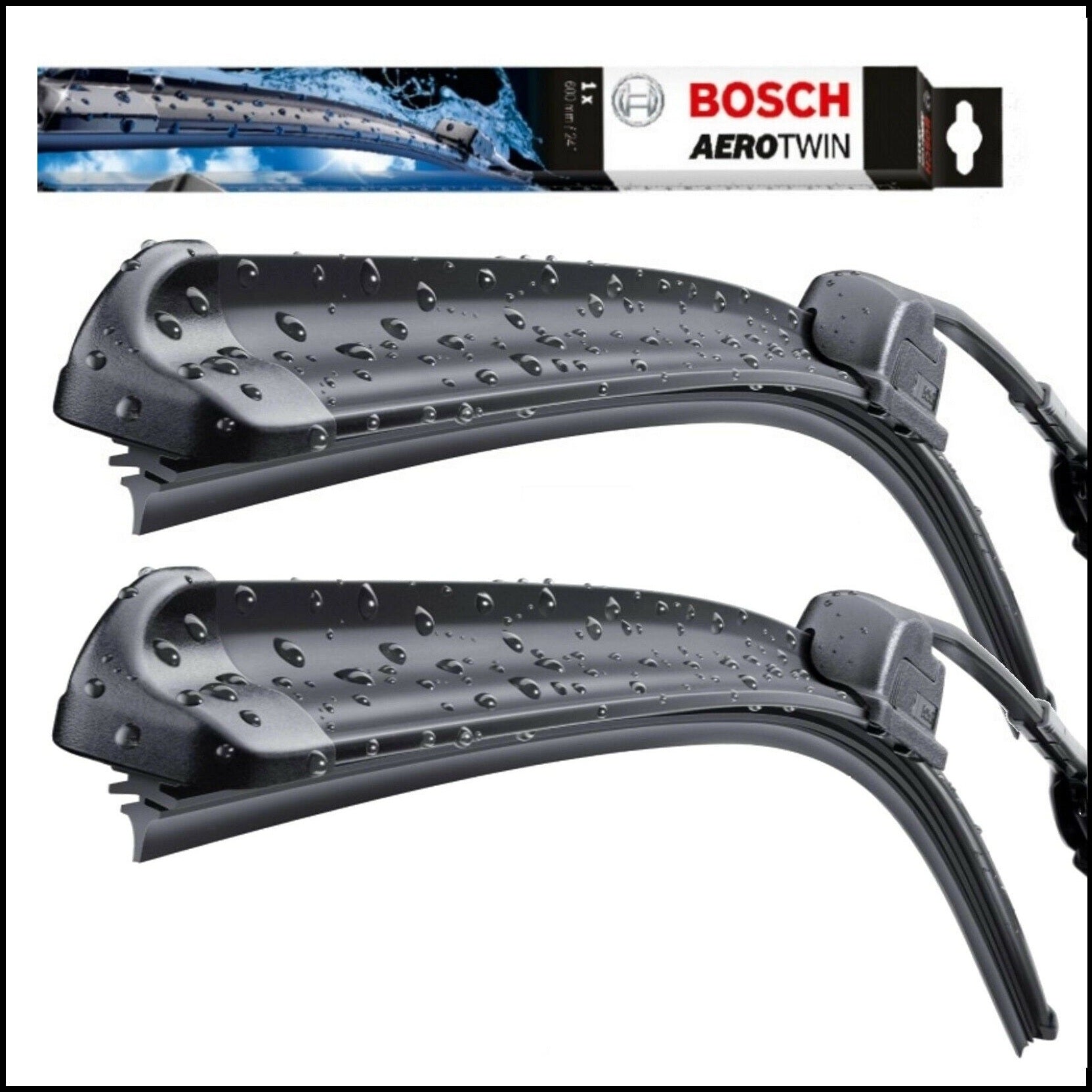 Spazzole Tergicristalli Bosch Aerotwin Abarth Punto (199) dal 2012> BIBA-RICAMBI