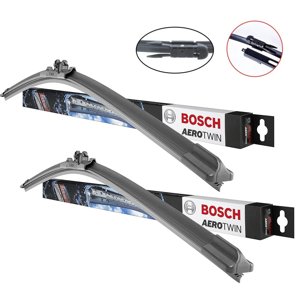 Spazzole Tergicristalli Bosch Aerotwin Abarth Punto Evo dal 2008>..