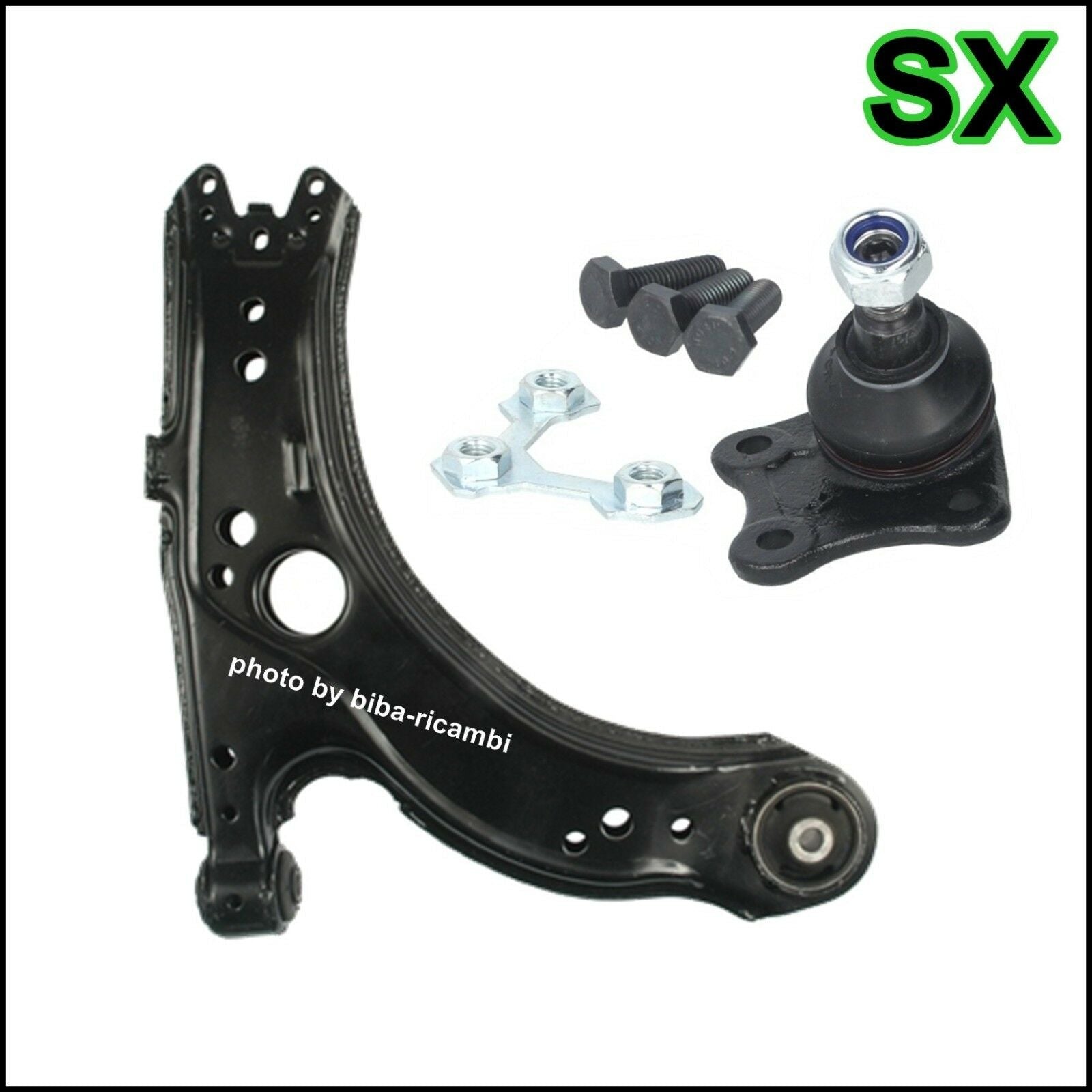 Bracci Sospensione Trapezi Anteriori Per Audi A3 I (8L1) dal 1996-2006 BIBA-RICAMBI