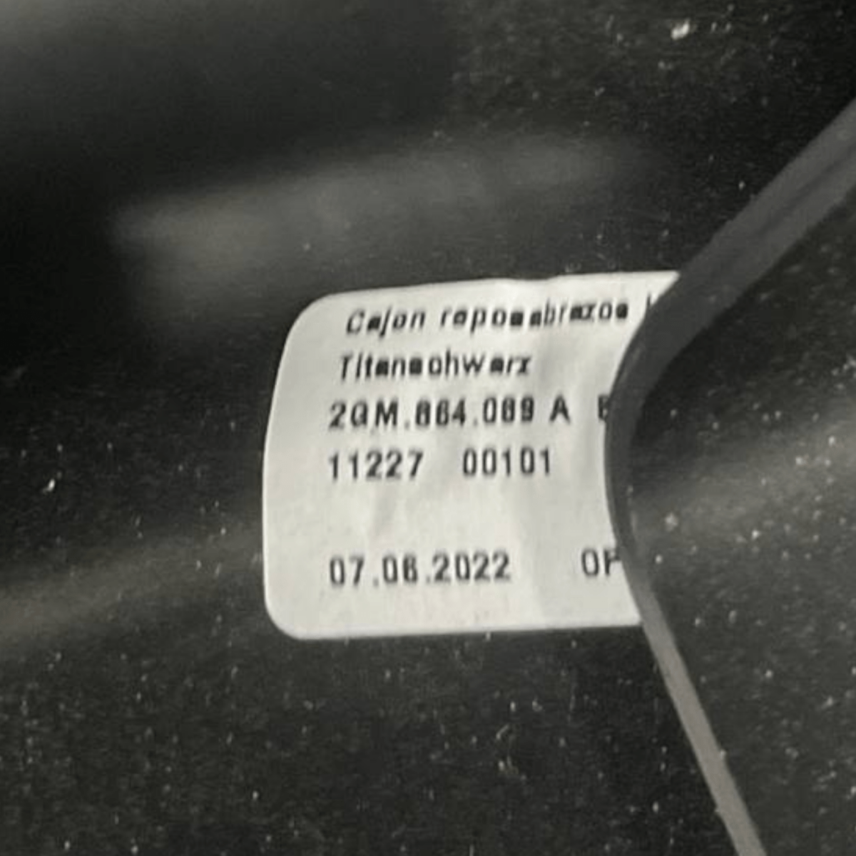 Bracciolo Centrale Volkswagen T-Cross (2019 -) cod: 2GM864089A