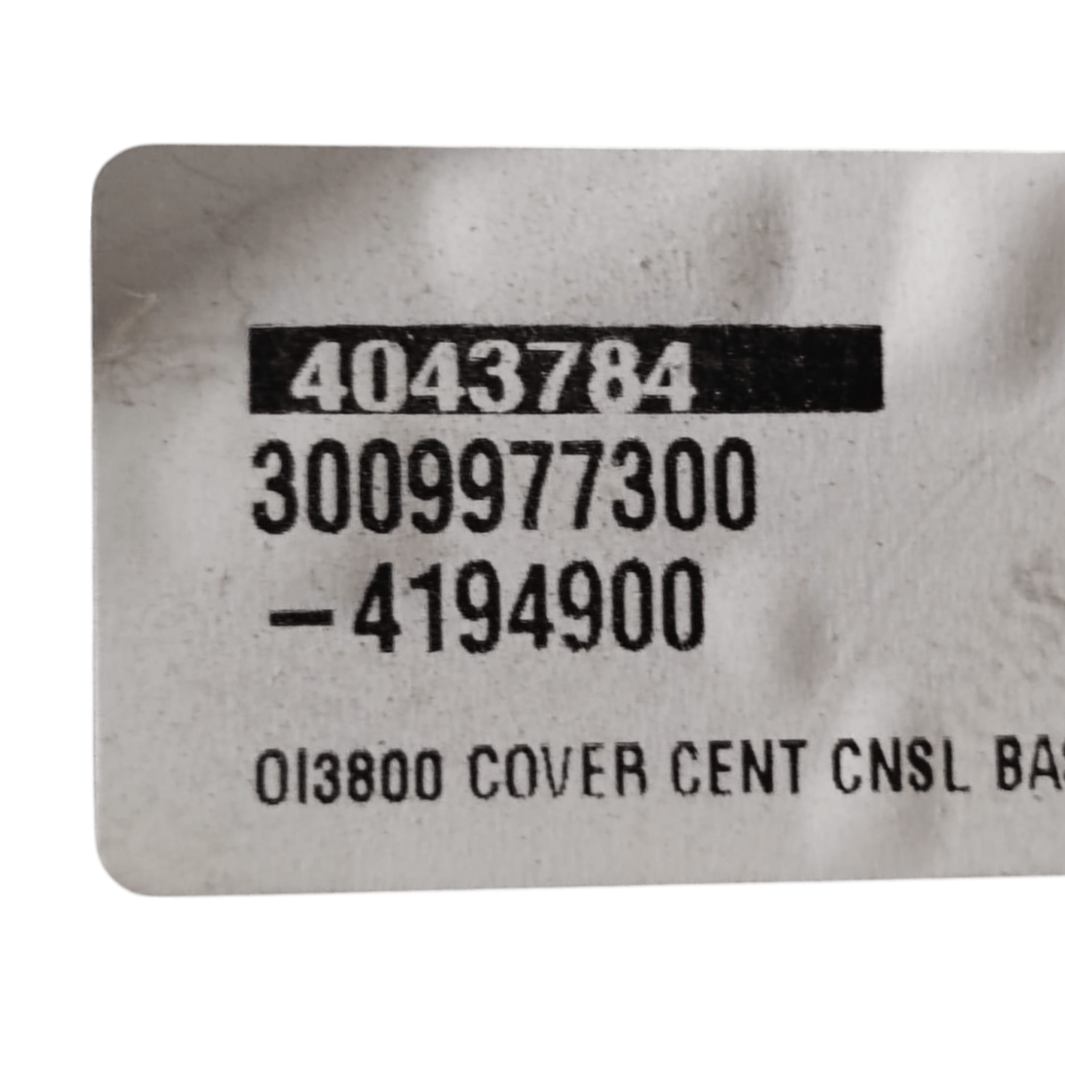 Bracciolo + tunnel centrale opel insignia b cod: 3009977300 (2017-2023)