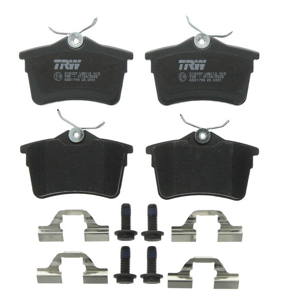 Kit 4 Pastiglie Freno Marca TRW Codice | GDB1799 BIBA-RICAMBI