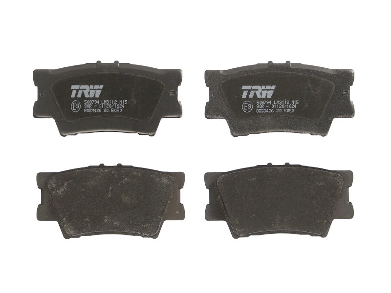 Kit 4 Pastiglie Freno Marca TRW Codice | GDB3426 BIBA-RICAMBI