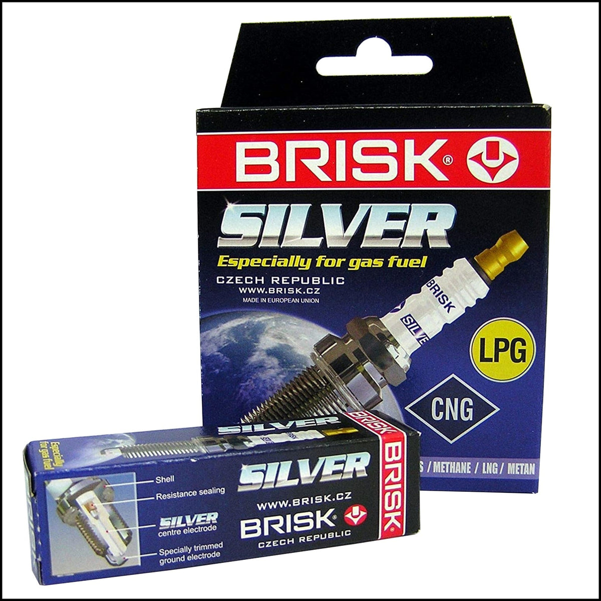 Kit 4 Candele Specifiche Gpl | Metano Adattabile Dacia Lodgy dal 2012> BIBA-RICAMBI