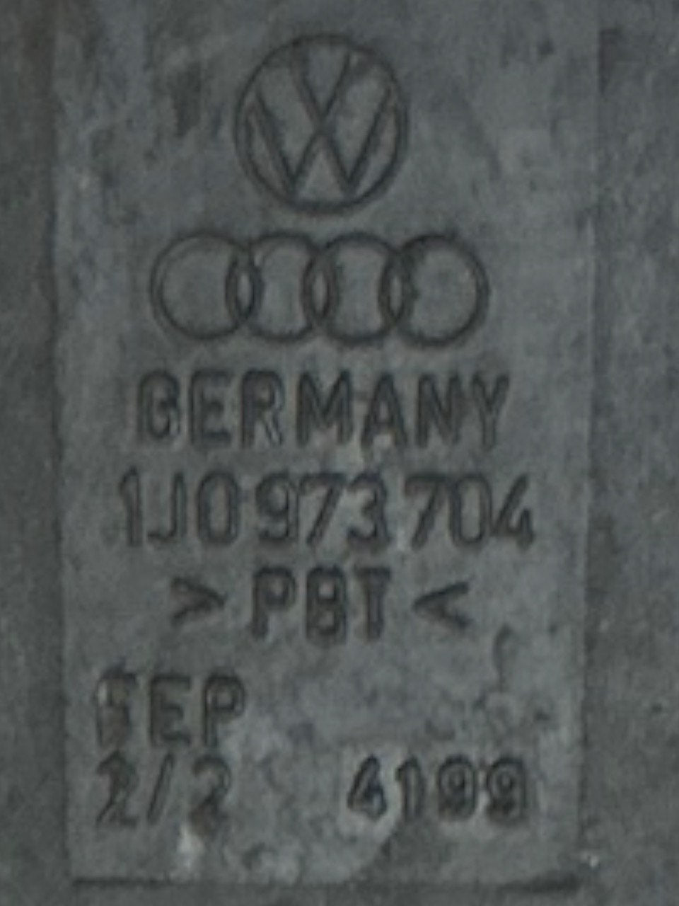 Cablaggio Alternatore Audi A3 (8P) 2.0 Diesel (2004 > 2011) cod.1J0973704