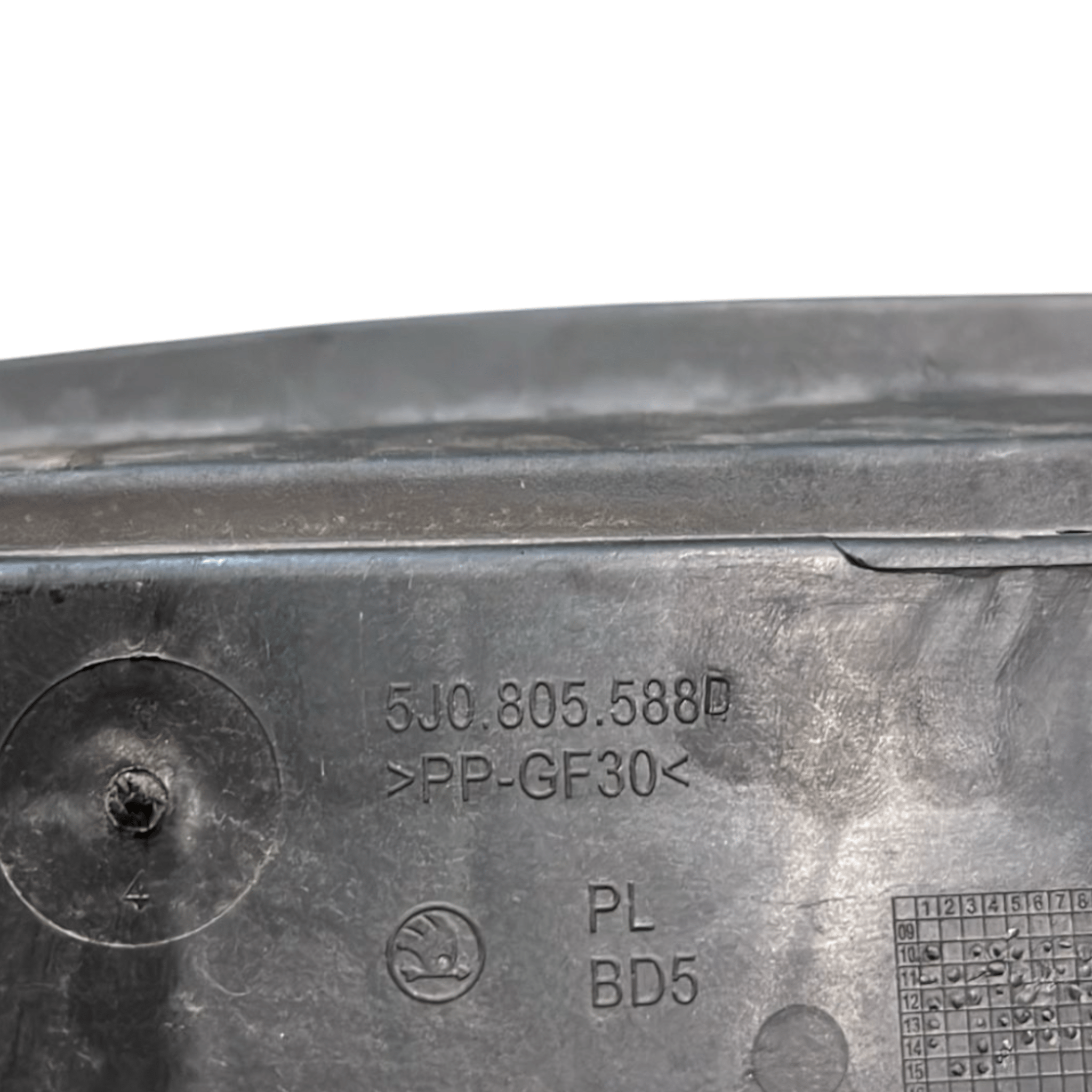 Calandra / ossatura anteriore Skoda Fabia NJ (2014-2021) cod.5J0805588