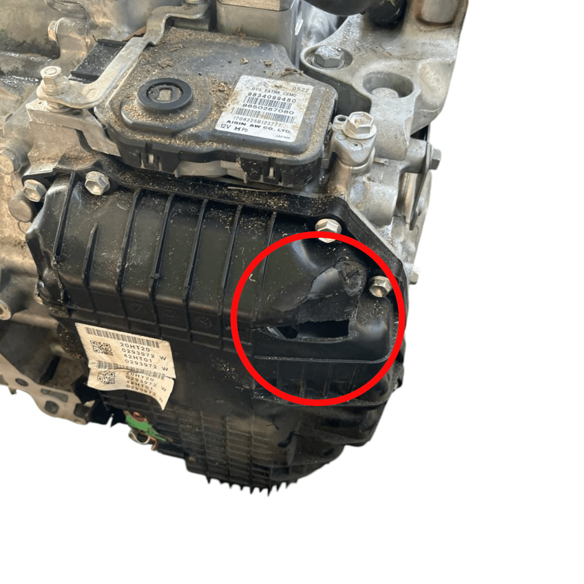 Cambio automatico 8 rapporti Peugeot 308 1.6 benzina-hybrid (2021->) cod.20HT20 / awf8g30h ( Aisin )