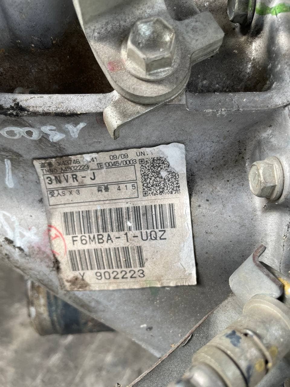 Cambio manuale Mitsubishi ASX 1.8 di-d cod f6mba-1-uqz
