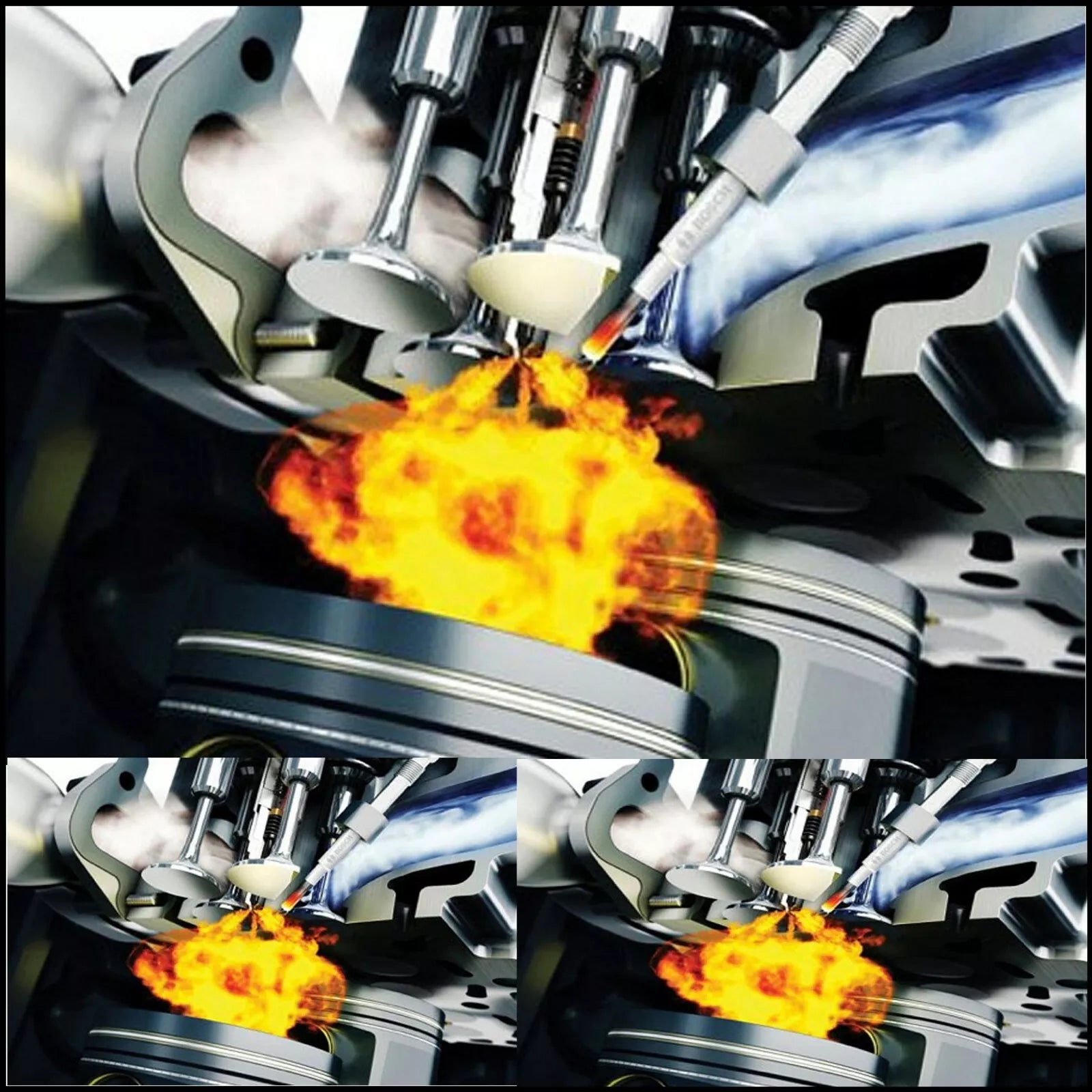 Kit 4 Candelette 4V Adattabile Dacia Logan MCV II 1.500 Diesel 55/63/66kw dal 2013> SVAC