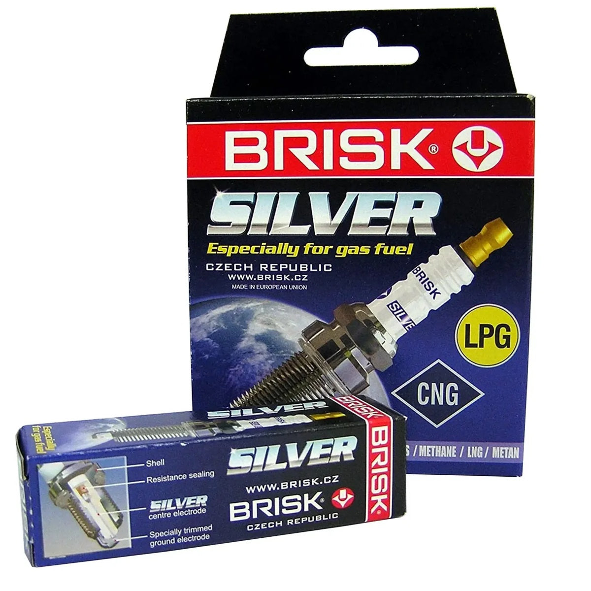 BRISK Candela Specifica Gpl | Metano Adattabile Nissan Note dal 2005-2013