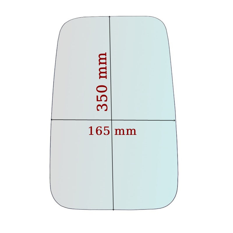 Vetro Specchio Retrovisore Compatibile Per Mitsubishi Canter Fuso (350x165)