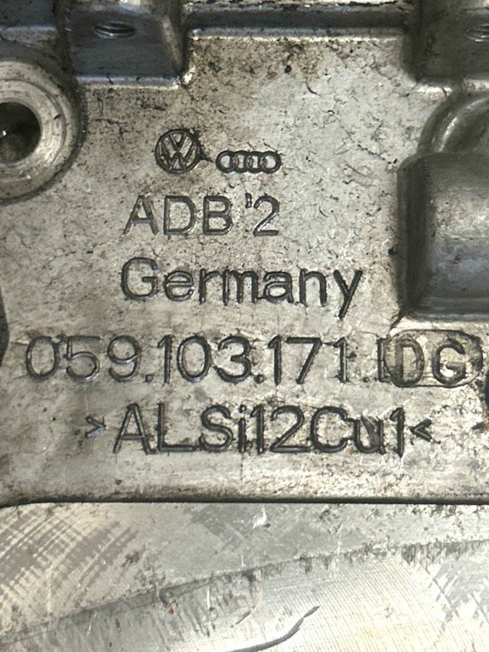 Carter Laterale Motore Audi A7 3.0 Diesel (2017 > ) cod.059103171DG