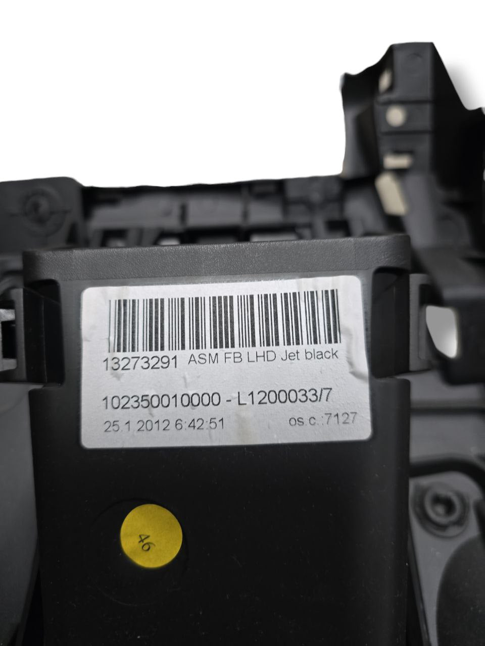 Cassetto Porta Oggetti Opel Insignia A (2008-2017) Cod : 13273291 + Modanatura Sotto Piantone Di Sterzo